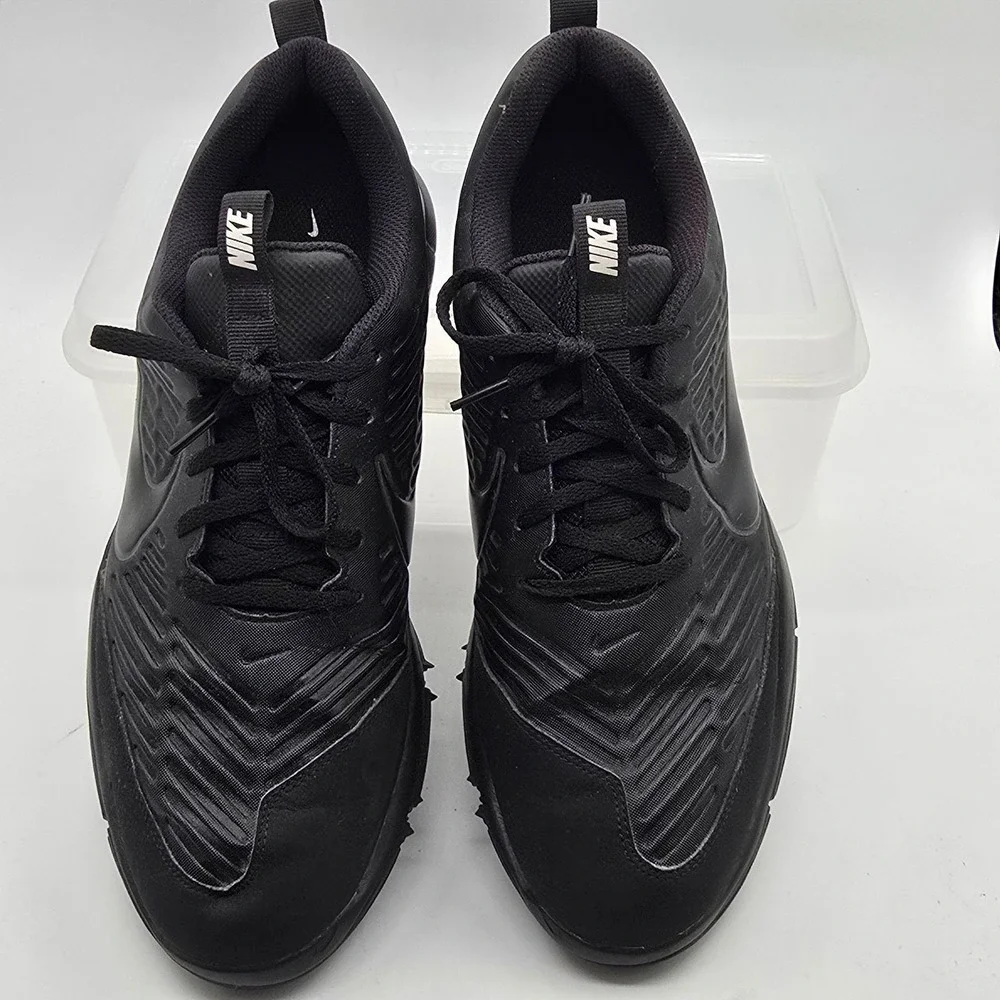 Nike Golf Explorer 2 S Shoes Mens 10.5W Black Spikeless 849958-001 Sneakers